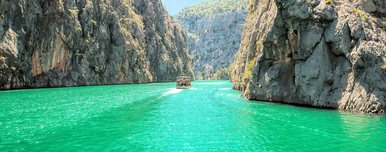 Яхт-тур по Зеленому Каньону antalya ekskursii
